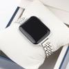 Seven-Bead Stainless Steel Slim Waist Band for Apple Watch Models 9-5, Ultra 2
