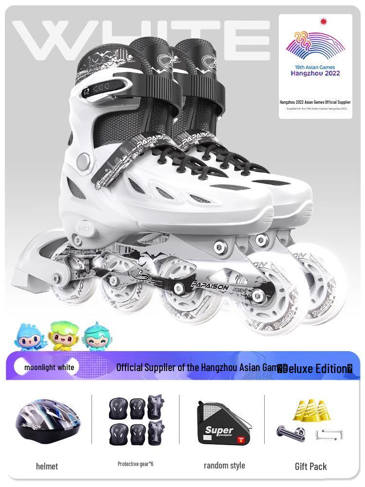 Flashing Roller Skates for Beginners: Adults & Kids, Boys & Girls, Professional Quality