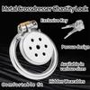 With Lock Metal Male Chastity Cage Male Chastity Device Cock Ring Male Chastity Belt Penis Lock Adult Sex Toys For Men