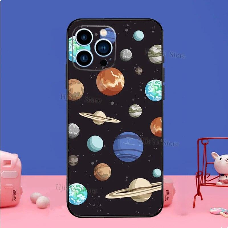 Magic Space Planet Phone Case For iPhone Samsung Galaxy Redmi Xiaomi Oppo OnePlus Note S A 7 8 9 10 11 12 13 14 20 21 22 23 53 54 Pro Max Plus Ultra
