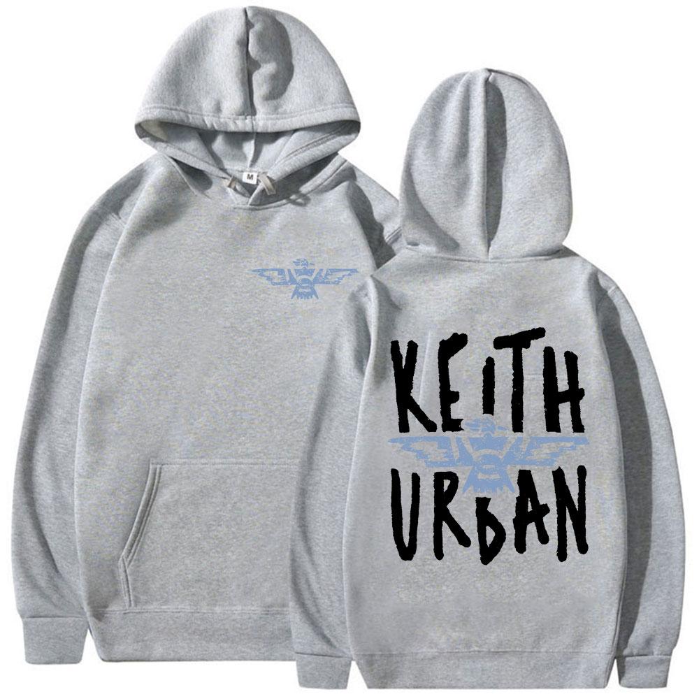 Keith Urban World Tour 2025 New Album Hoody Men Women Fashion Harajuku Sweatshirt Casual Oversized Long Sleeve Hoodie Streetwear
