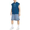 Nike Logo Lace Loose Fit Denim Shorts Men Shorts Blue Gray HV1914-436