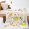 Blanket Cute Illustration Korean Blanket Lamb Fleece Crystal Fleece Blanket Four Seasons
