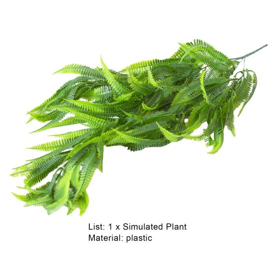 Пластиковая искусственная лоза папоротника, не выцветающая, довольно ...