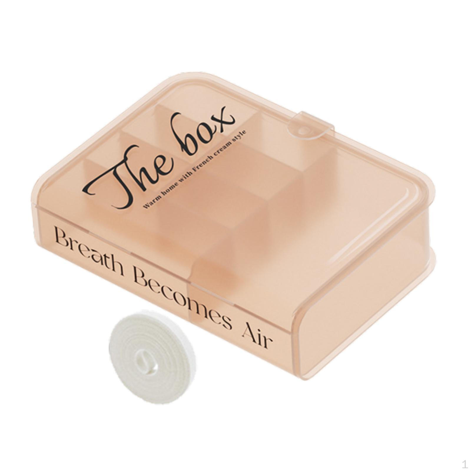 

Коробка для укладки кабелей для организации дома и в офисе розовый