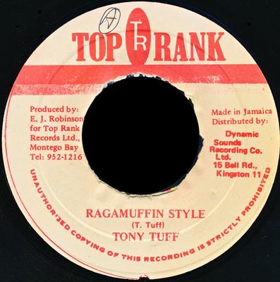7-Zoll-Schallplatte TONY TUFF - Ragamuffin Style keine Höchstplatzierung 1986 Jamaika Reggae, Ska & Dub Gebraucht