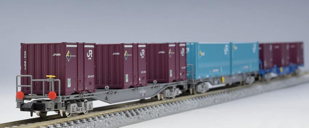 TOMIX N Gauge JR Container Train Addition Set 98486 Railway Model Freight Car
