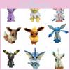Adorable 8" Pokemon Jolteon Flareon Glaceon Plush Toy Stuffed Doll For Kids And Collectors