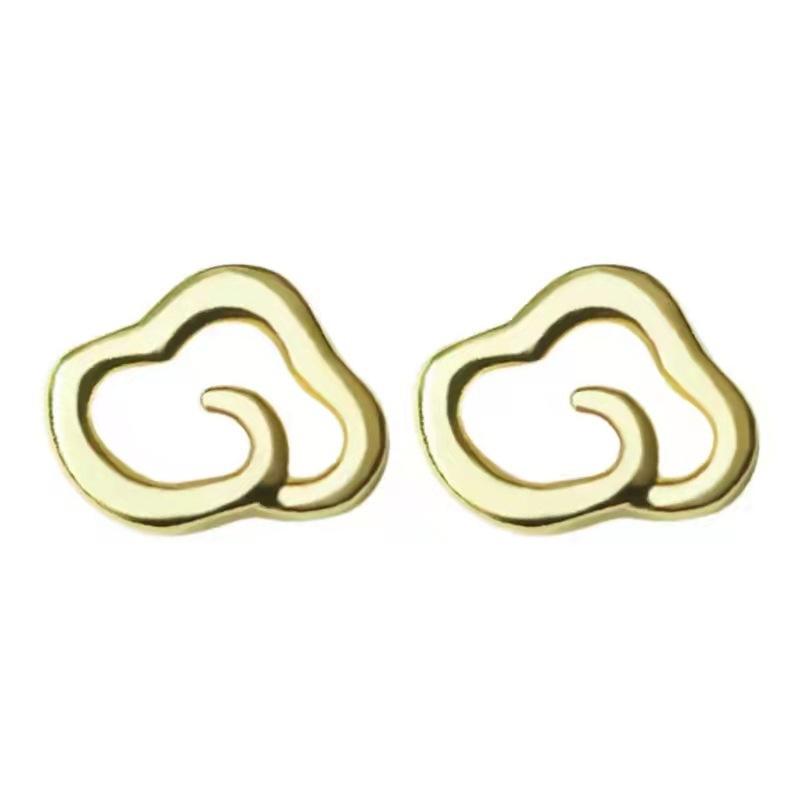 Cloud Small Earrings for Women's New Trendy and High-end Temperament Niche Design Earrings