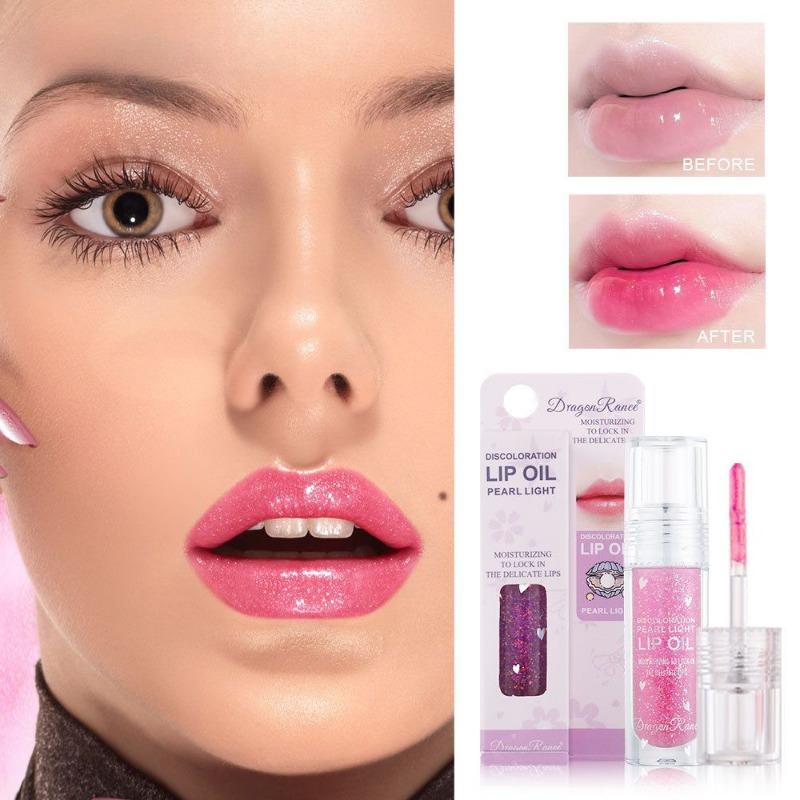 Eisklarscher Lipgloss, Feiner schimmernder perlmuttartiger feuchtigkeitsspendender Lipglaze-Base, Warm-verändernder Lipgloss
