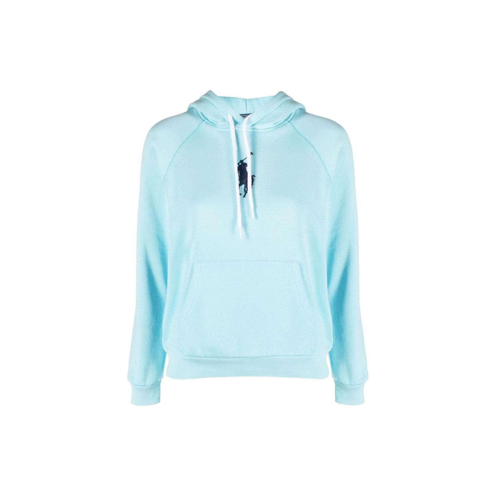 

Polo Ralph Lauren SS23 Узорчатый принтованный свитшот с капюшоном Женская толстовка Светло-голубой 211892658-001 S
