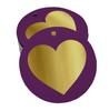 Inkdotpot Pack Of 100 Made With Love Wedding Favor Paper Tags Craft Real Gold Foil Hang