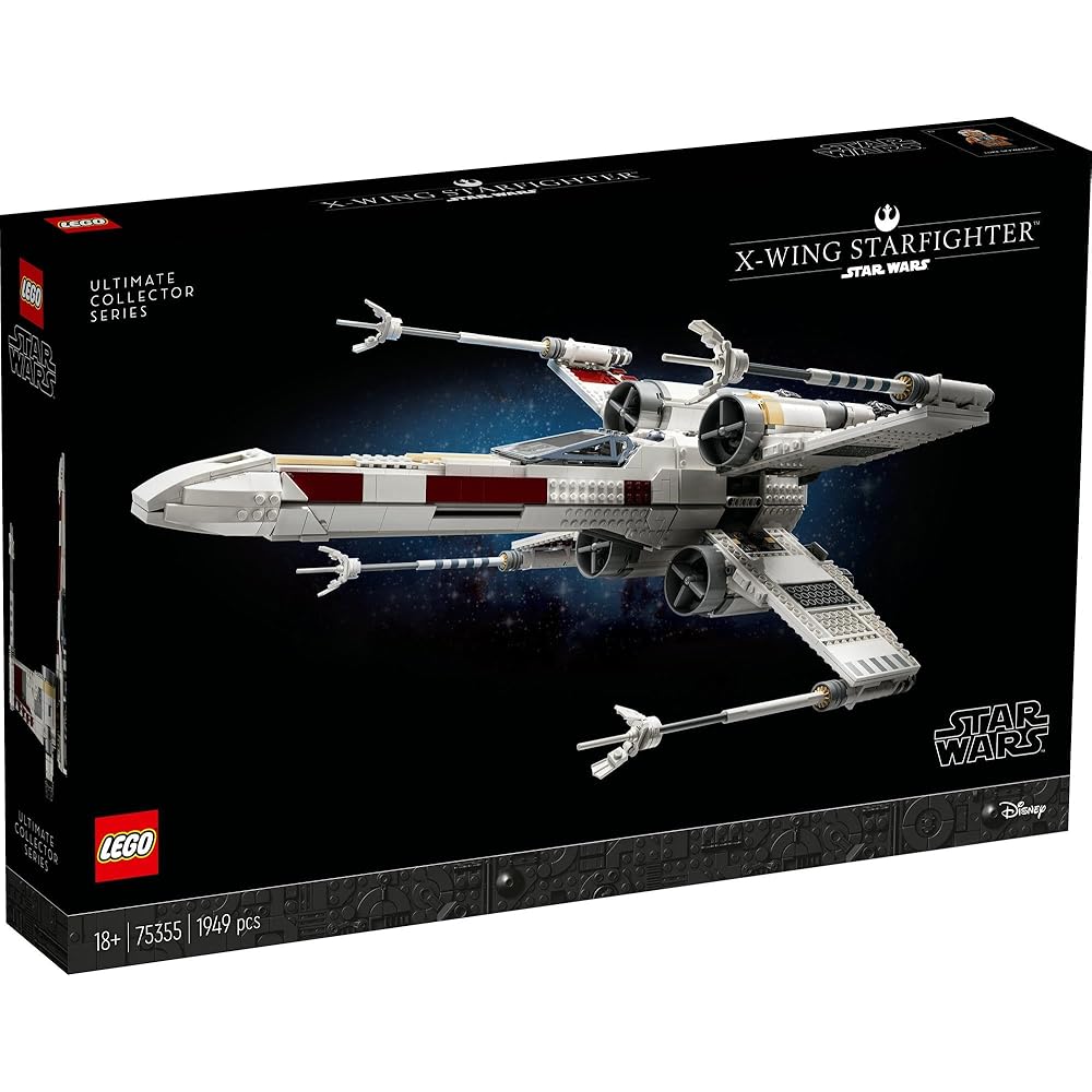 LEGO Star Wars X-Wing Starfighter Toy Building Set 75355 for Kids and Adults