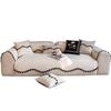 New Special-Shaped Sofa Cushion, High-End Mid-Ancient Style Skirt, Light Luxury Non-Slip Living Room, Straight Row Sofa Seat Cushion