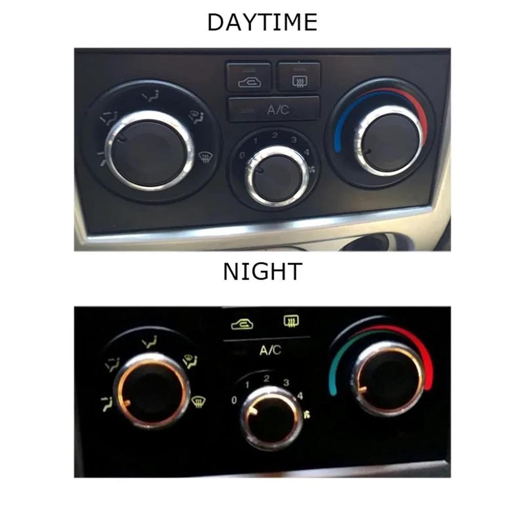 3pcs/Set Compatible for Hyundai Elantra 2004 To 2016 AC Knob Car Air Conditioning Heat Control Switch AC Knob