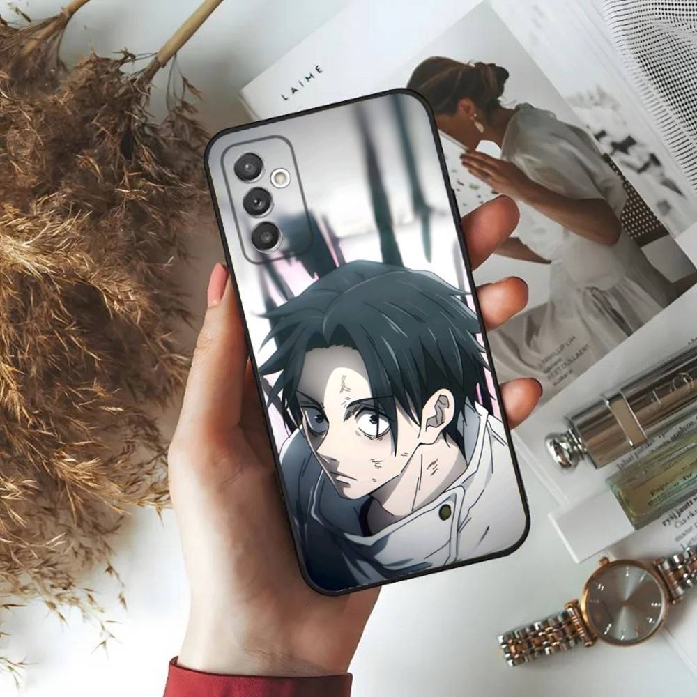 

Чехол для телефона Yuta Okkotsu Jujutsu Kaisen для Samsung S24,23,22,30,21,10,9,Ultra,Plus,Lite,FE,5G Черный Мягкий Чехол Samsung S10plus