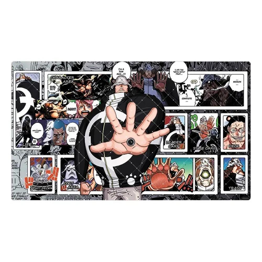 60*35*0.2cm Anime One Piece OPCG GAME Card PlayMat New Comic Series Enel Ace Law Hancock Brook Bonney Collection Gifts Toys