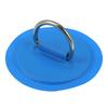 X AUTOHAUX D-Ring Patches PVC Stainless Steel Round D-Ring Pads for Surfboard Inflatable Boat