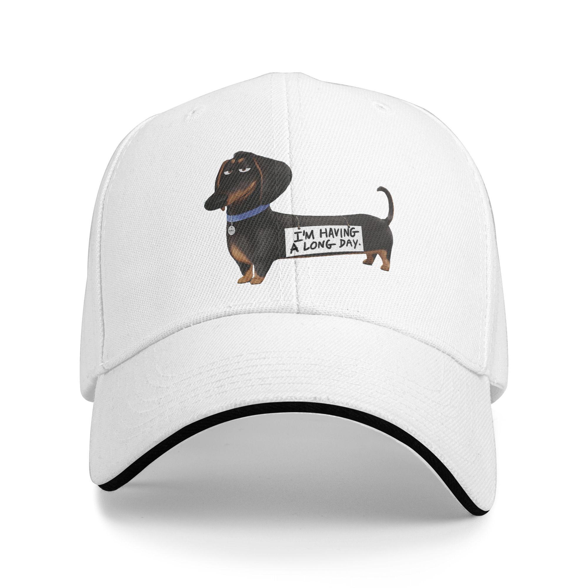 

Custom Classic I Love My Little Weiner Baseball Cap for Unisex WoUnisex Adjustable Dachshund Dog Dad Hat PerforUnisexce Snapback Caps One Size