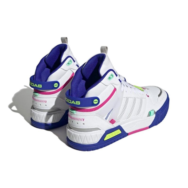 Adidas Neo D Pad 'White Blue Purple' Sneakers HQ6556