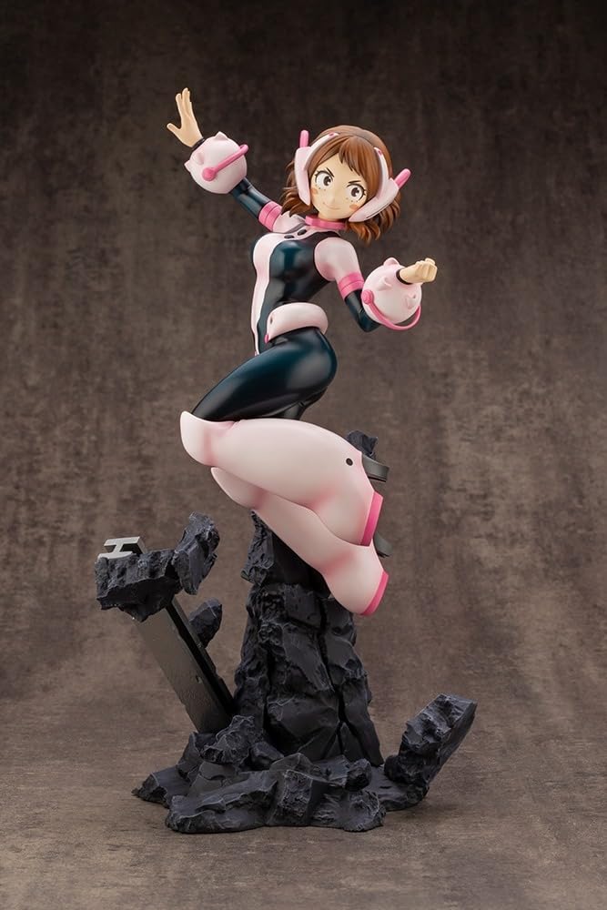 ARTFX J My Hero Academia Ochaco Uraraka Shop Exclusive Facial Expression Parts Scale PVC Complete Figure Ver.2 [Kotobukiya "Interchangeable Included]