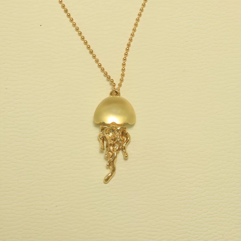 10Pcs Summer Jellyfish Alloy Pendants, Charms for Bracelet Earrings Necklace Keychain, Unisex DIY Beach Jewelry & Gift