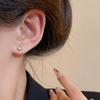 Moonstone Stud Earrings Women Ins Niche Design Light Luxury Earrings New Trendy Earrings