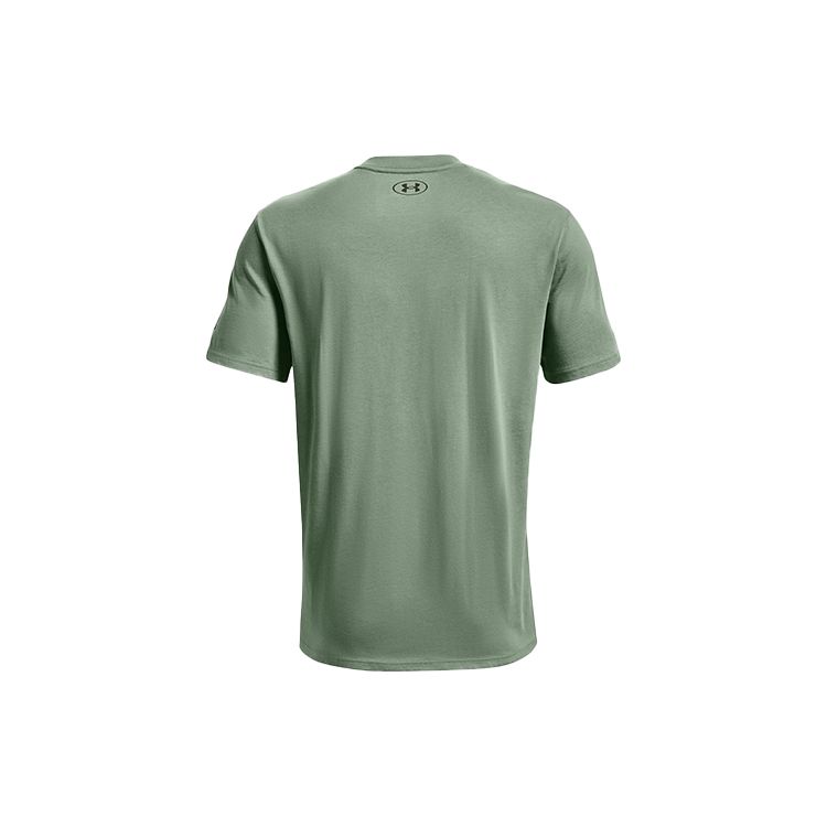 Under Armour Solid Color Straight Leg T-Shirt Men tops Lime-Green 1366535-348