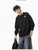 2026 Year of the Horse Color-Changing Embroidered Fleece Pullover - Trendy Round Neck Sweatshirt for Autumn/Winter