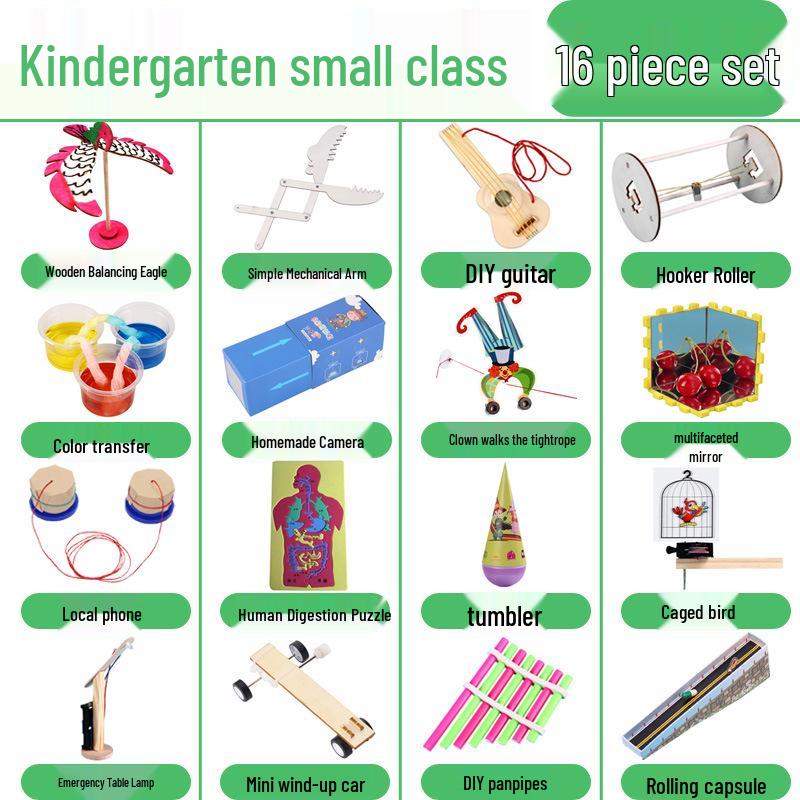 Creative DIY Science and Technology Kits for Primary School Students: Physics Experiment Set