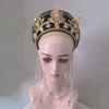 Lolita Gothic KC Crown Church Pope Tiara Renaissance Headband DIY Vintage Baroque Hat Headpiece Decor Headwear Props