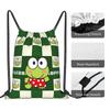 Custom K-KeroKeroKeroppies Drawstring Backpack Women Men Gym Sport Sackpack Portable Cute Frog Training Bag Sack