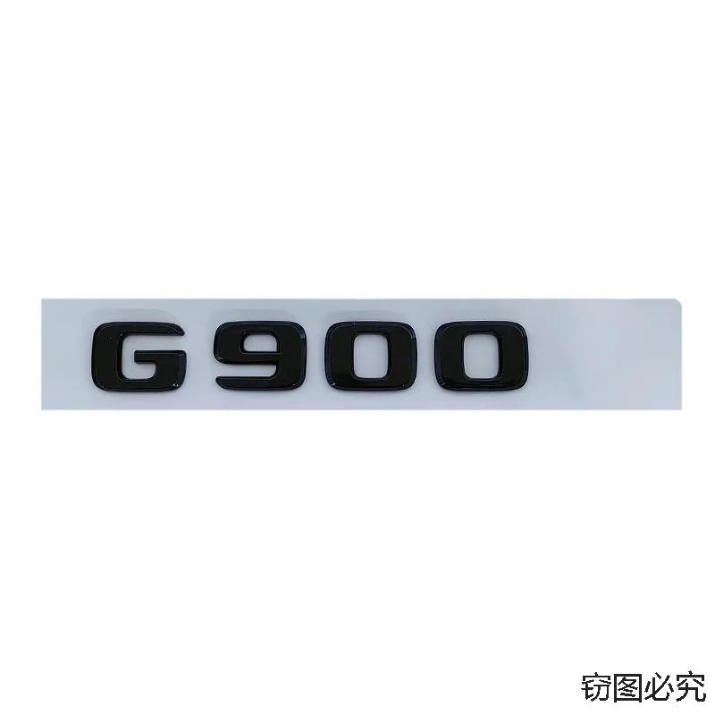 CWDRF1 ABS Letter Emblem Car Sticker Auto Body Rear Trunk Tail Decal Badge for Mercedes Benz G700 G800 G900 900 800 700