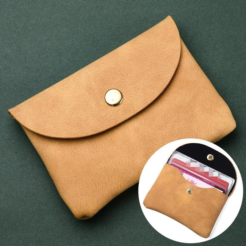 Coin Purse  Women's Card Case Soft Leather Small Bag  Coin Case  Men's Mini Small Wallet Key Case  Earphone Storage Bag