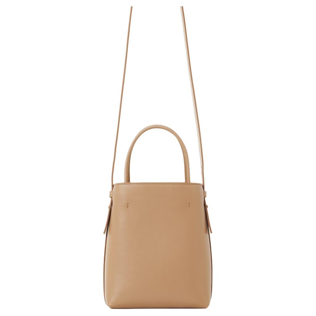 Chloe Sense Logo Tasche mit integrierter Tasche Leder Schultertasche Umhängetasche Damen Handtasche Kamel CHC23UP873I1026X
