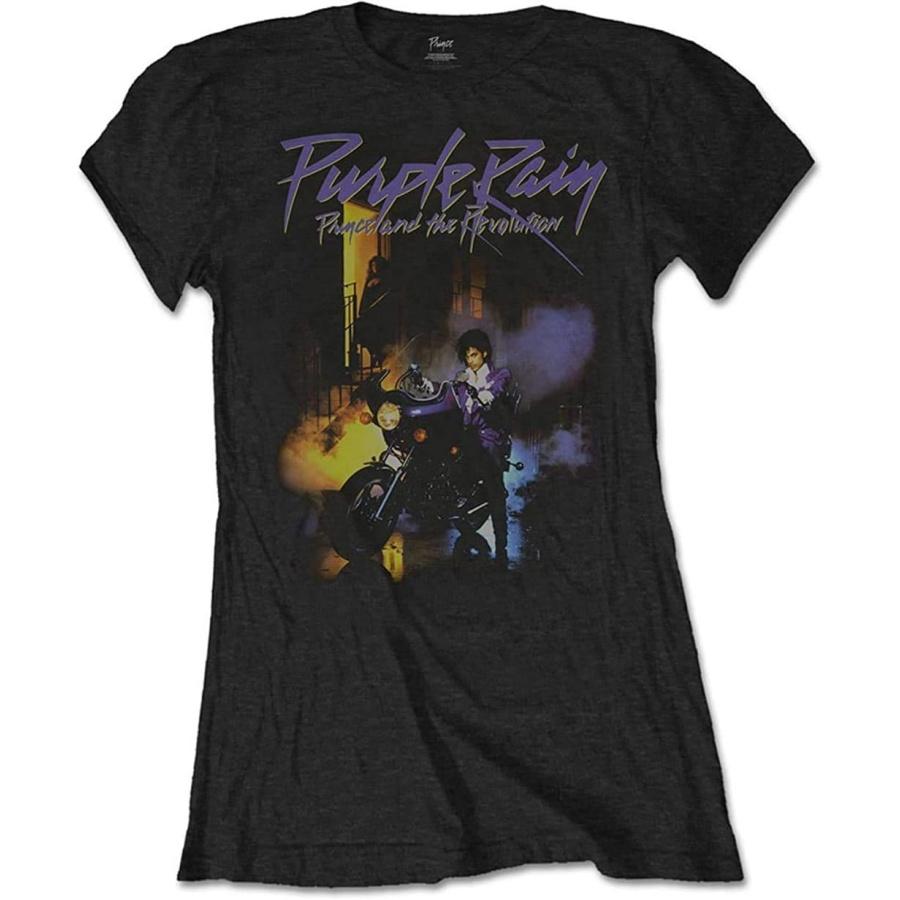 

Rock Off Prince Purple Rain Womens Fitted T-Shirt XXXXXL різнокольоровий