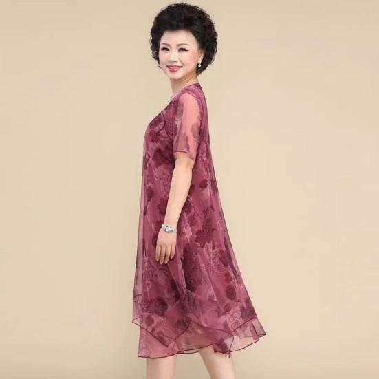 Платье миди для мамы — фото 6