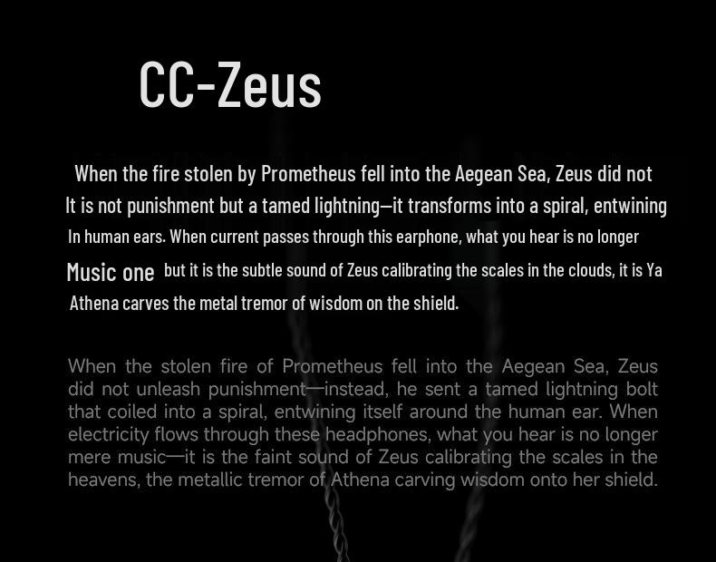 Zeus HIFI Gaming Earphones: In-ear & Over-ear, 1 Dynamic Driver, 4 Balanced Armature Drivers