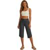 Women High Waist Yoga Pants Straight Leg Casual Sports Capri Pants with Pockets Suitable for Travel and Everyday Wear