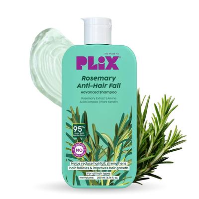 The Plant Fix Plix Rosmarin Advanced Anti-Haarausfall Shampoo 200 ml Für Männer & Frauen Alle Haartypen