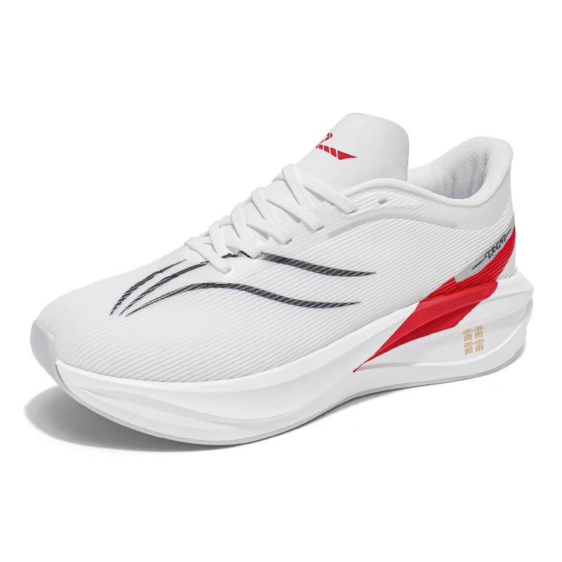 Older children Middle school students Running shoes Men's breathable and lightweight sports and leisure trendy shoes Popcorn cushioning racing shoes W