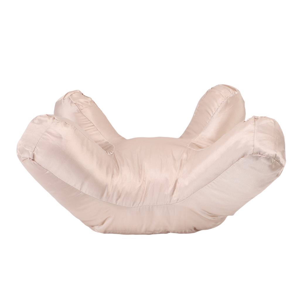 Comfortable Face Pillow Lightweight Soft Supportive Face Down Pillow for Back Side Stomach Sleeping Cotton