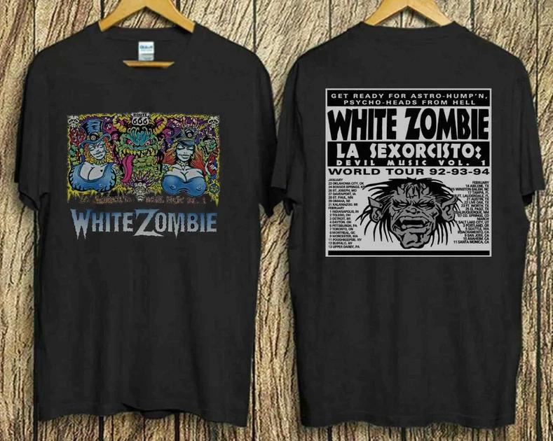 Rare Vintage White Zombie La Sexorcisto Devil T Shirt, Music t shirt 4XL