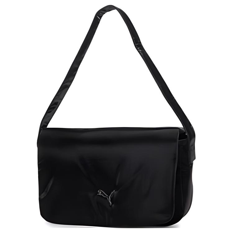 New PUMA Fabric Crossbody Shoulder Bags Women's Black 091300-01