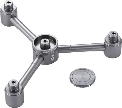 CAMPING MOON OD Can Gas 4-Way Adapter, Gas Candle, Gas Lantern, Separation Adapter, Screw-in Type, Gas Station Chandelier, Z34