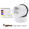 Car Marine Boat Boost Alarm Gauge 2‘’ 52mm Oil Pressure Meter Water Level Fuel Temperature 12V 24V Voltmeter Accessories Meter