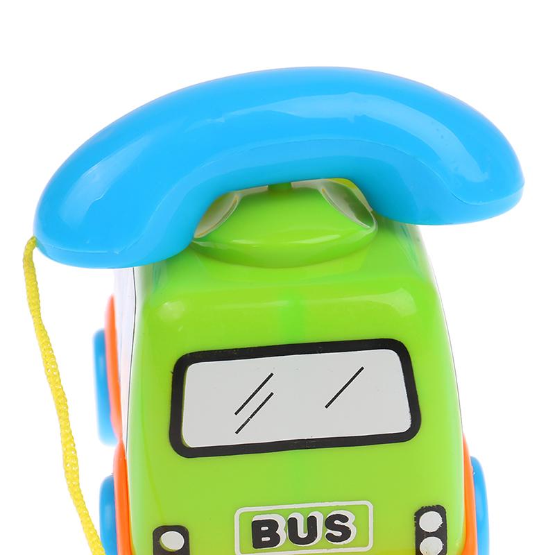 Baby Toys Music Cartoon Bus Phone Educational Developmental Kids Toy Gift Children Early Learning Exercise Baby Kids Game