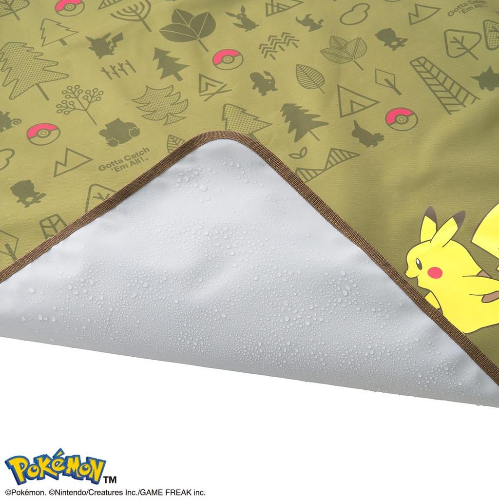 LOGOS Pokemon Waterproof Family Sheet with Tote, 86100008