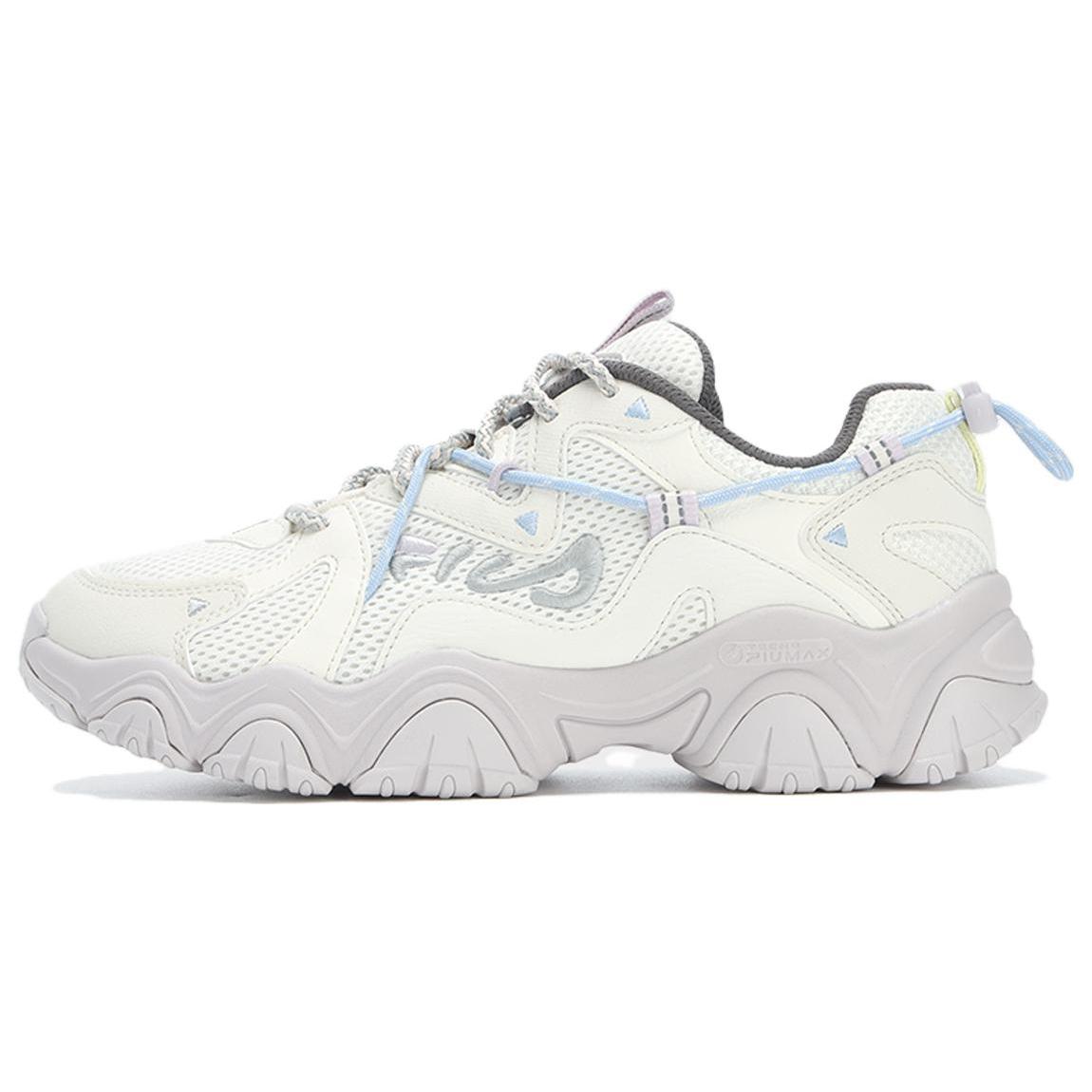 FILA Fluid 4 Sneakers  White Grey  Women s F12W332113FGD 36