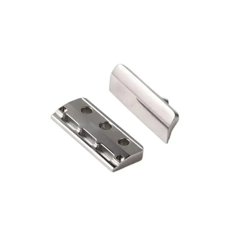 YAQI Tachi Stainless Steel Single Edge Polished Safety Razor Head with A 1.0mm Gap and A 34mm Length Durability Rust Resistance